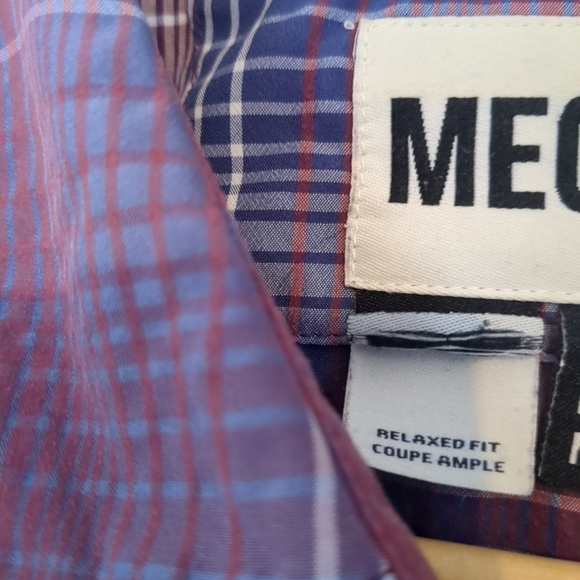 Mountain Equipment Shirt Mens Medium Button Up Plaid Outdoor Gorpcore Hiking - Picture 4 of 8